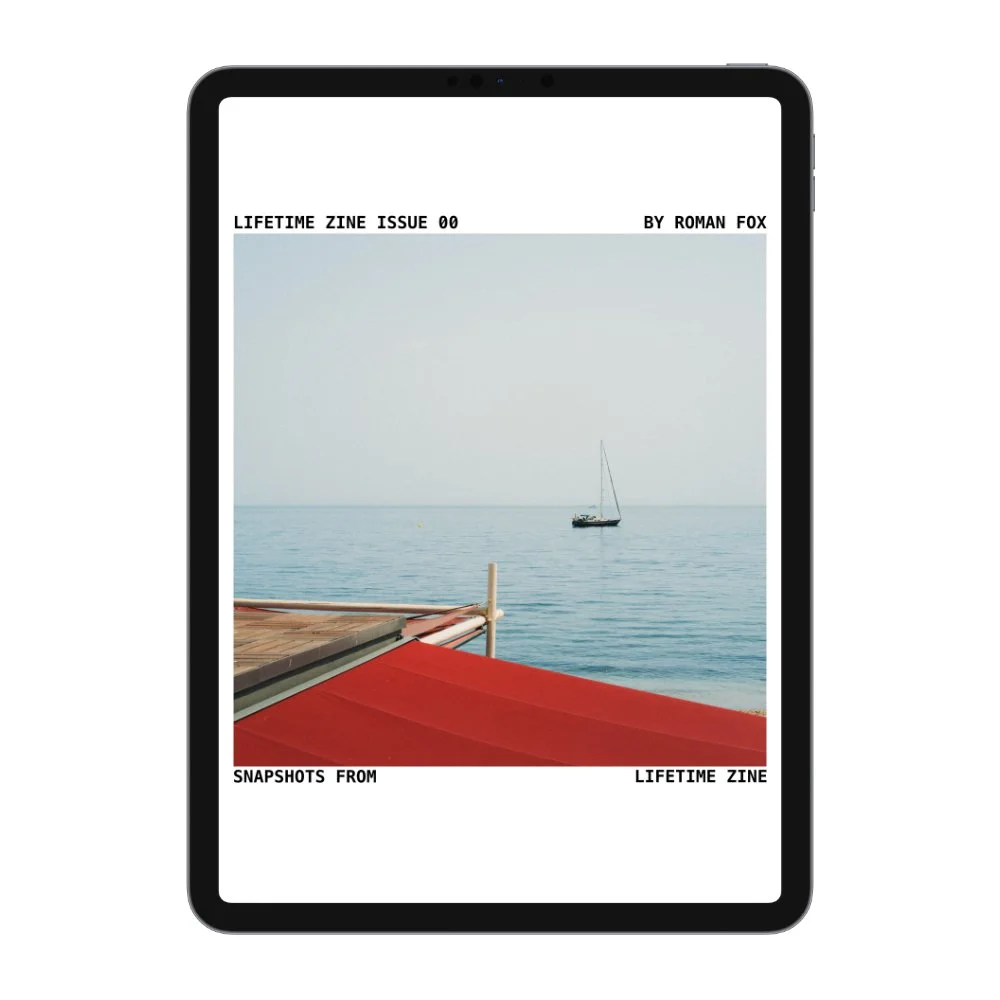 Lifetime Zine By Roman Fox — Roman Fox